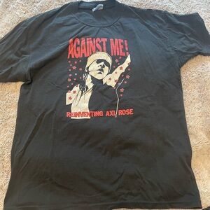 AM! Hanes Black T-Shirt